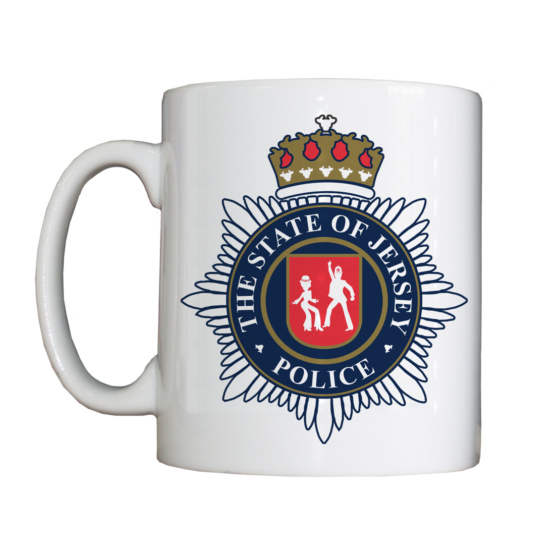 Personalised 'The State of Jersey Police' Drinking Vessel