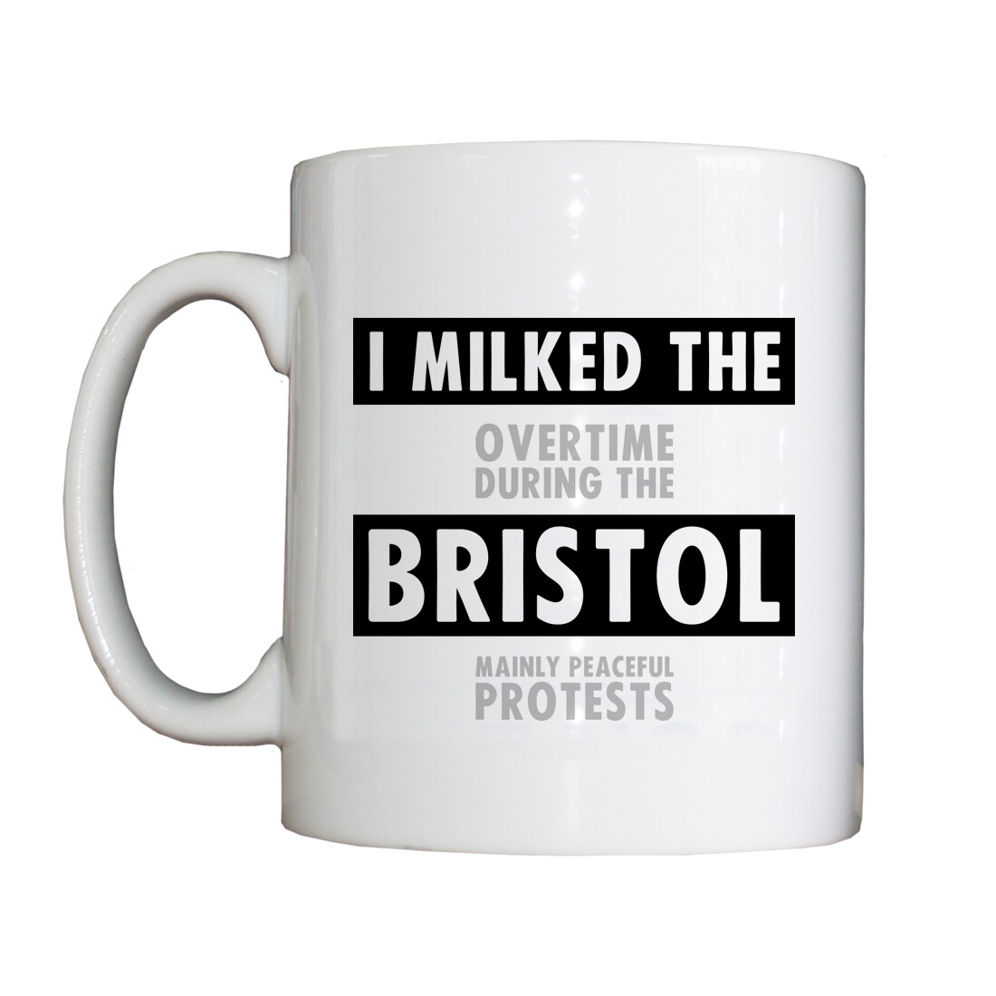 Personalised 'Milked the Bristol' Drinking Vessel