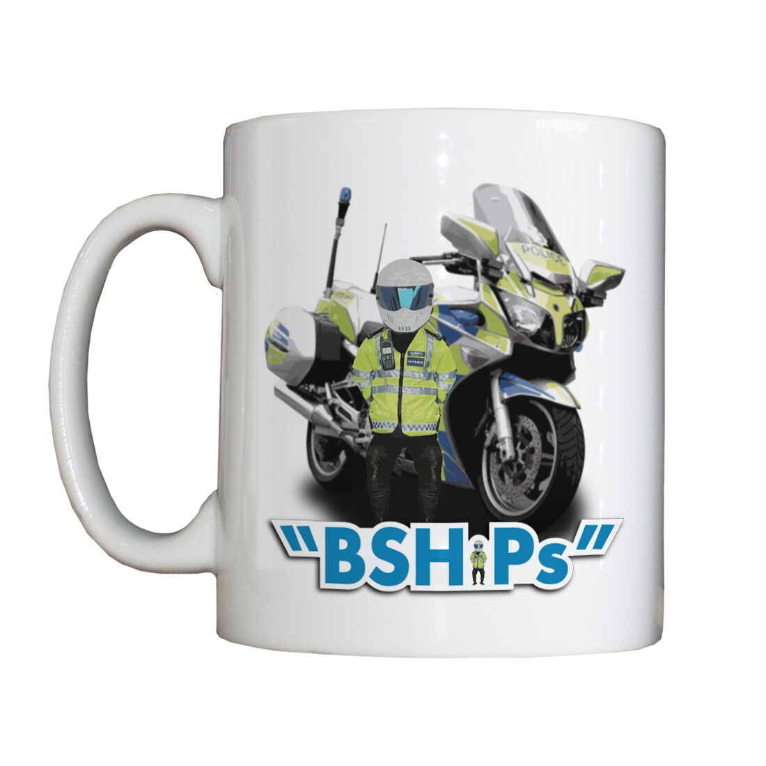 Personalised 'Bullshire Highway Patrol' Drinking Vessel