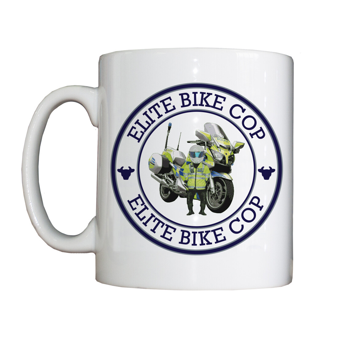 Personalised 'Elite Bike Cop' Drinking Vessel