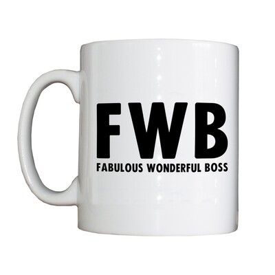 Personalised 'FWB' Drinking Vessel