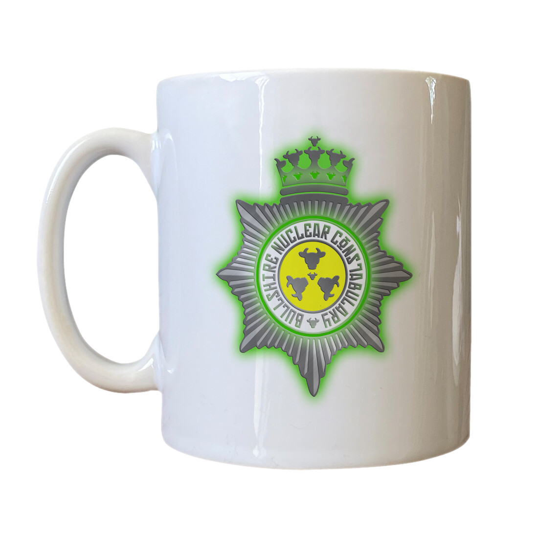Personalised 'Bullshire Nuclear Constabulary' Drinking Vessel