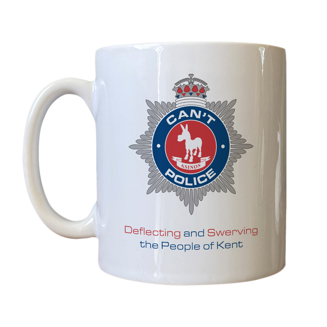 Personalised 'Can't Police' Drinking Vessel