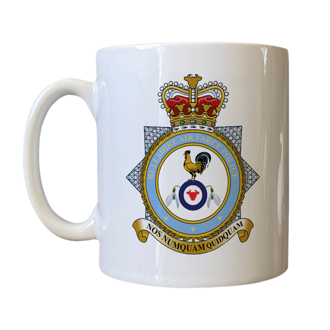 Personalised 'Bullshire Air Farce Police' Drinking Vessel