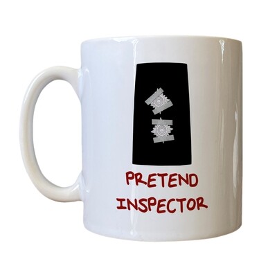 Personalised 'Pretend Inspector' Drinking Vessel