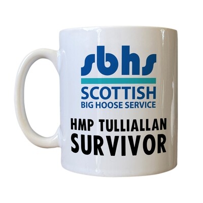 Personalised 'HMP Tulliallan Survivor' Drinking Vessel