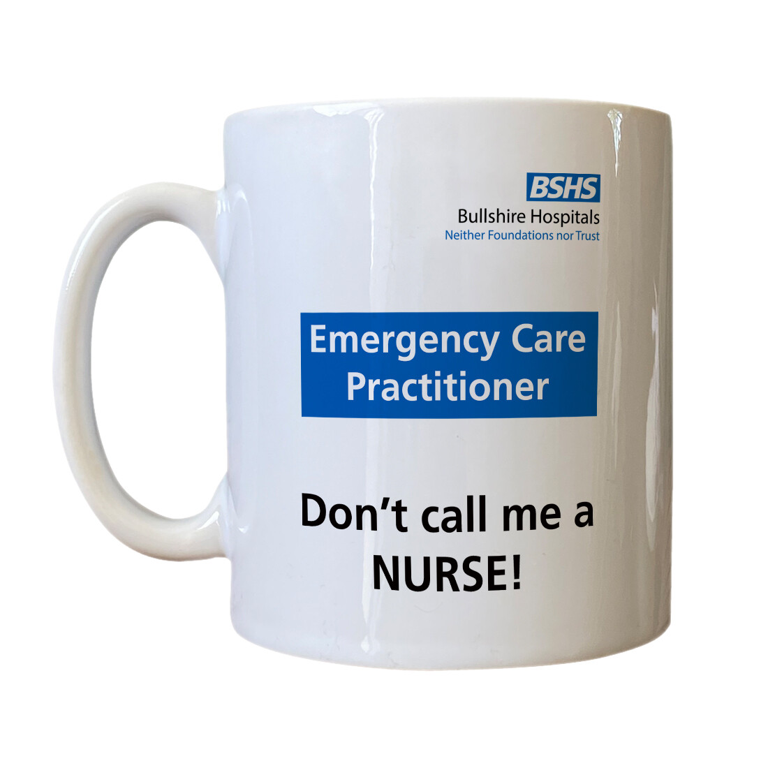 Personalised 'Emergency Care Practitioner' Drinking Vessel