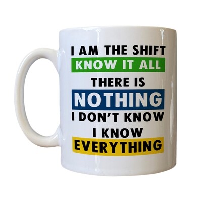 Shift Know It All Drinking Vessel