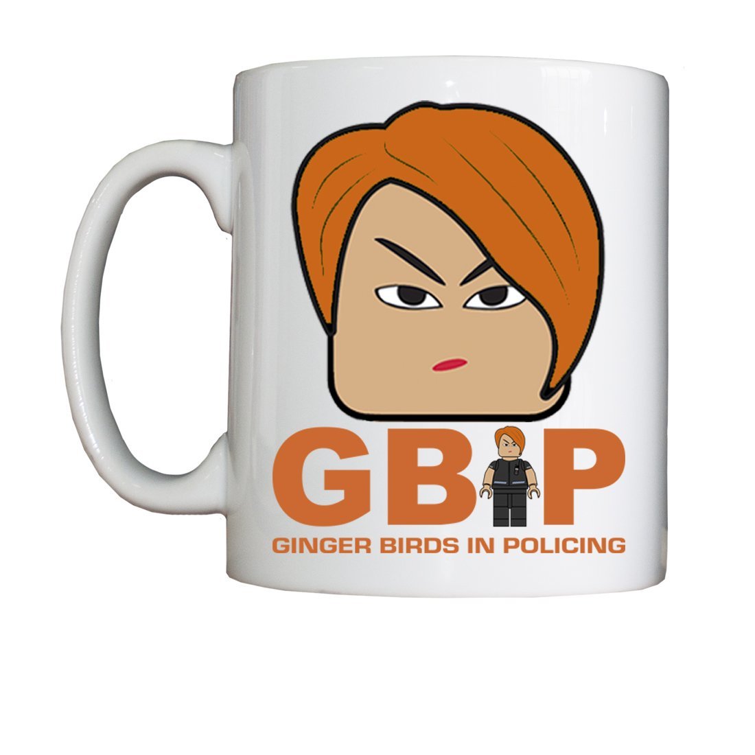 Personalised 'Ginger Birds in Policing' Drinking Vessel