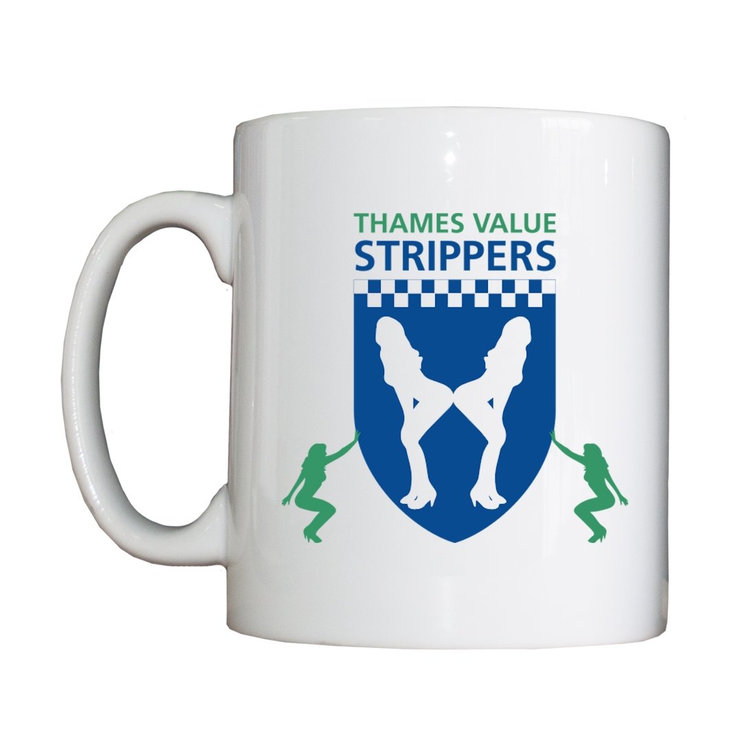 Personalised 'Thames Value Strippers' Drinking Vessel (Mug)