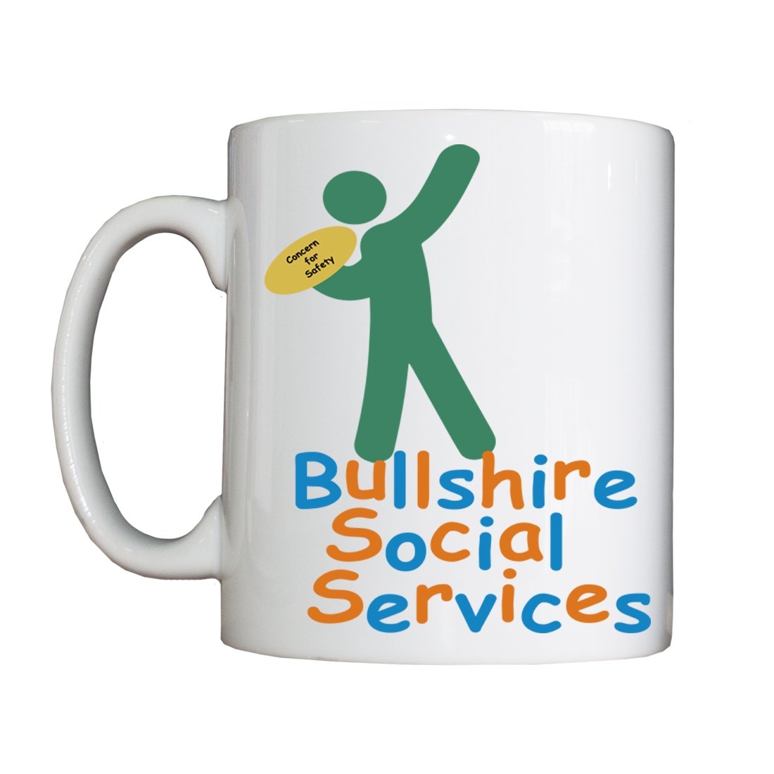Personalised 'Bullshire Social Services' Drinking Vessel (Mug)