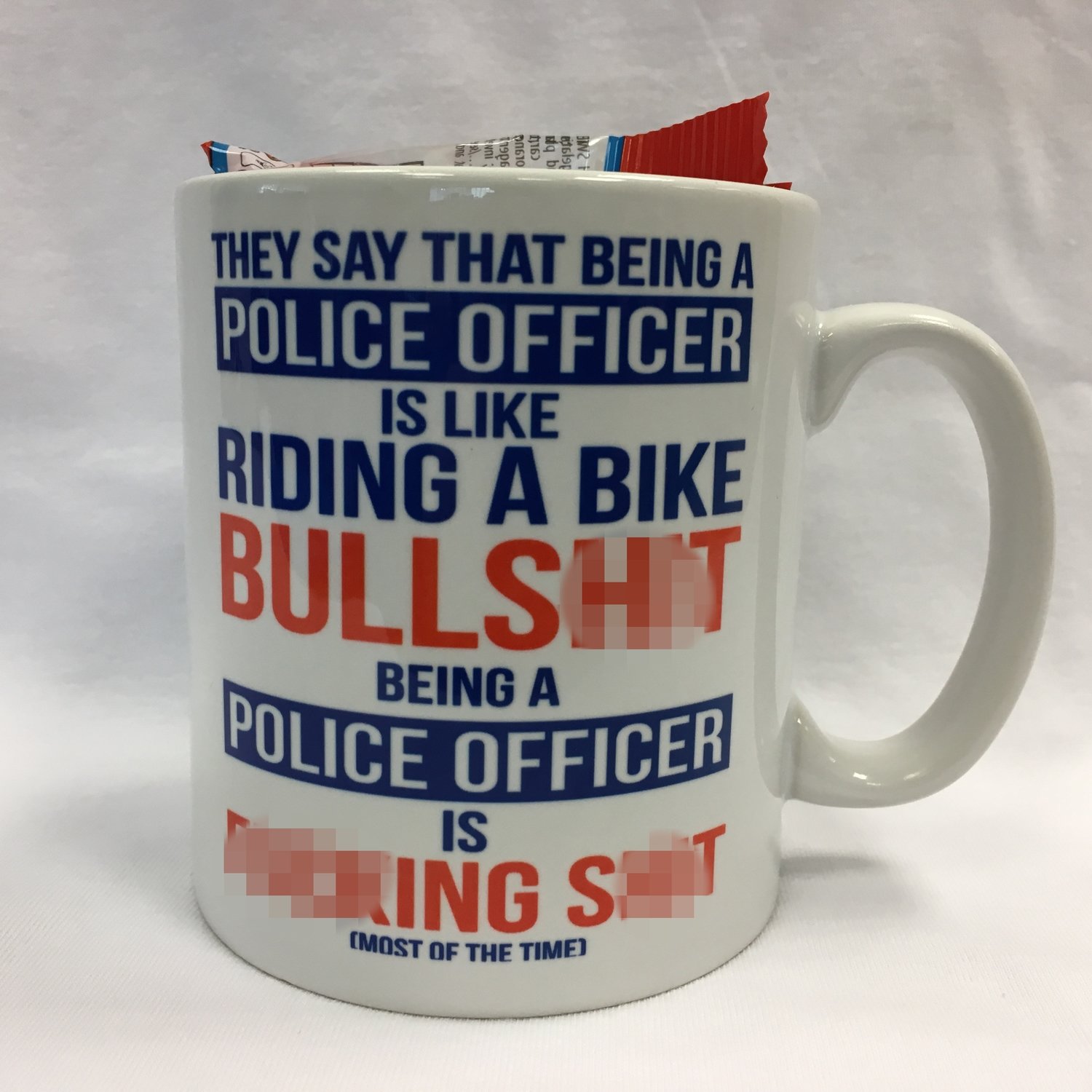 Personalised 'Riding a Bike' Drinking Vessel (Mug)