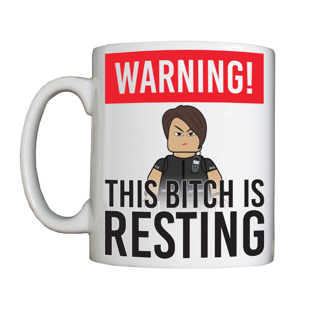 Personalised 'Resting' Drinking Vessel (Mug)