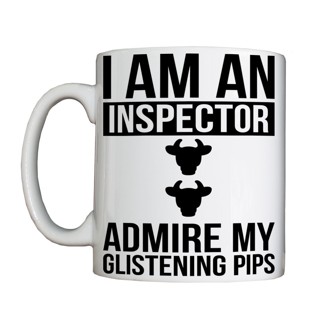 Personalised 'I am an Inspector' Drinking Vessel (Mug)