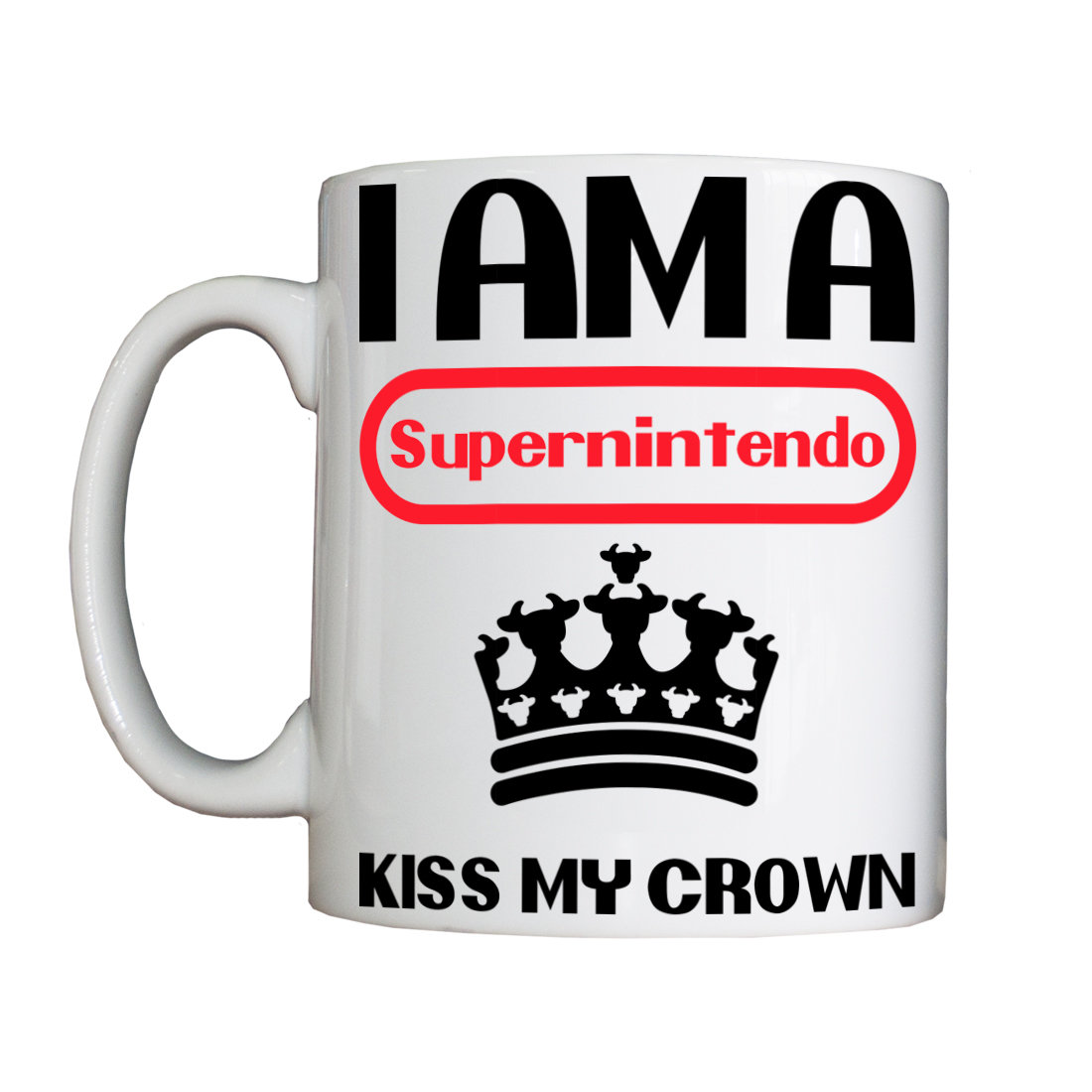 Personalised 'I am a Supernintendo' Drinking Vessel (Mug)