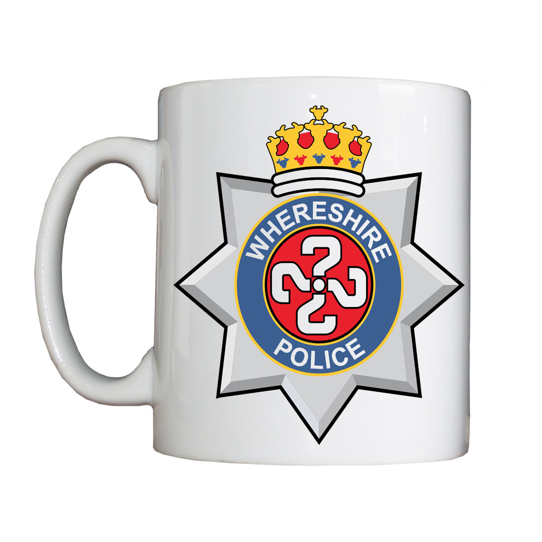 Personalised 'Whereshire' Mug