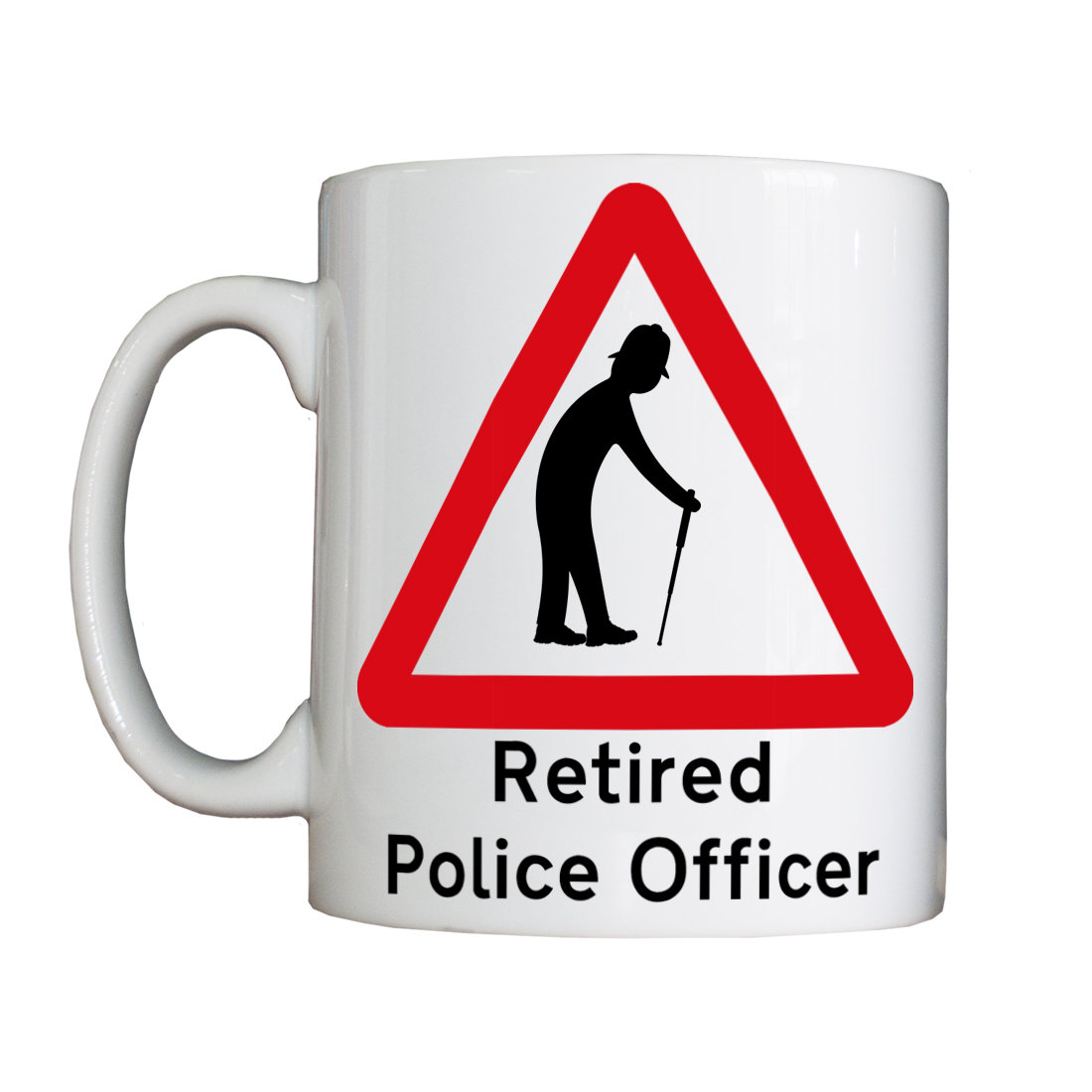 New Personalised 'Retired Police Officer' Mug