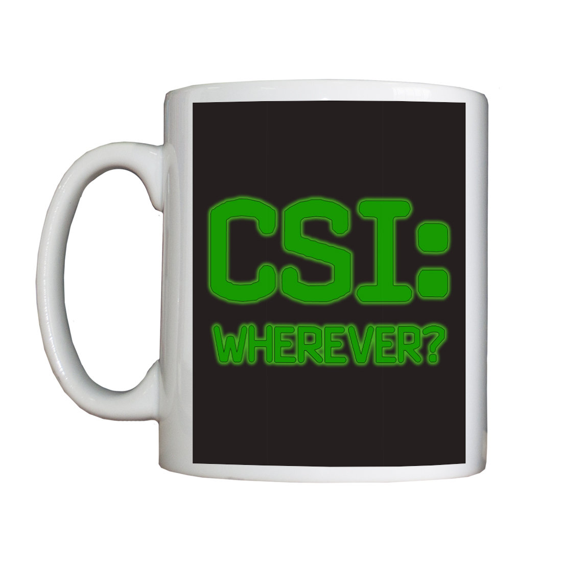 Personalised 'CSI:' Mug