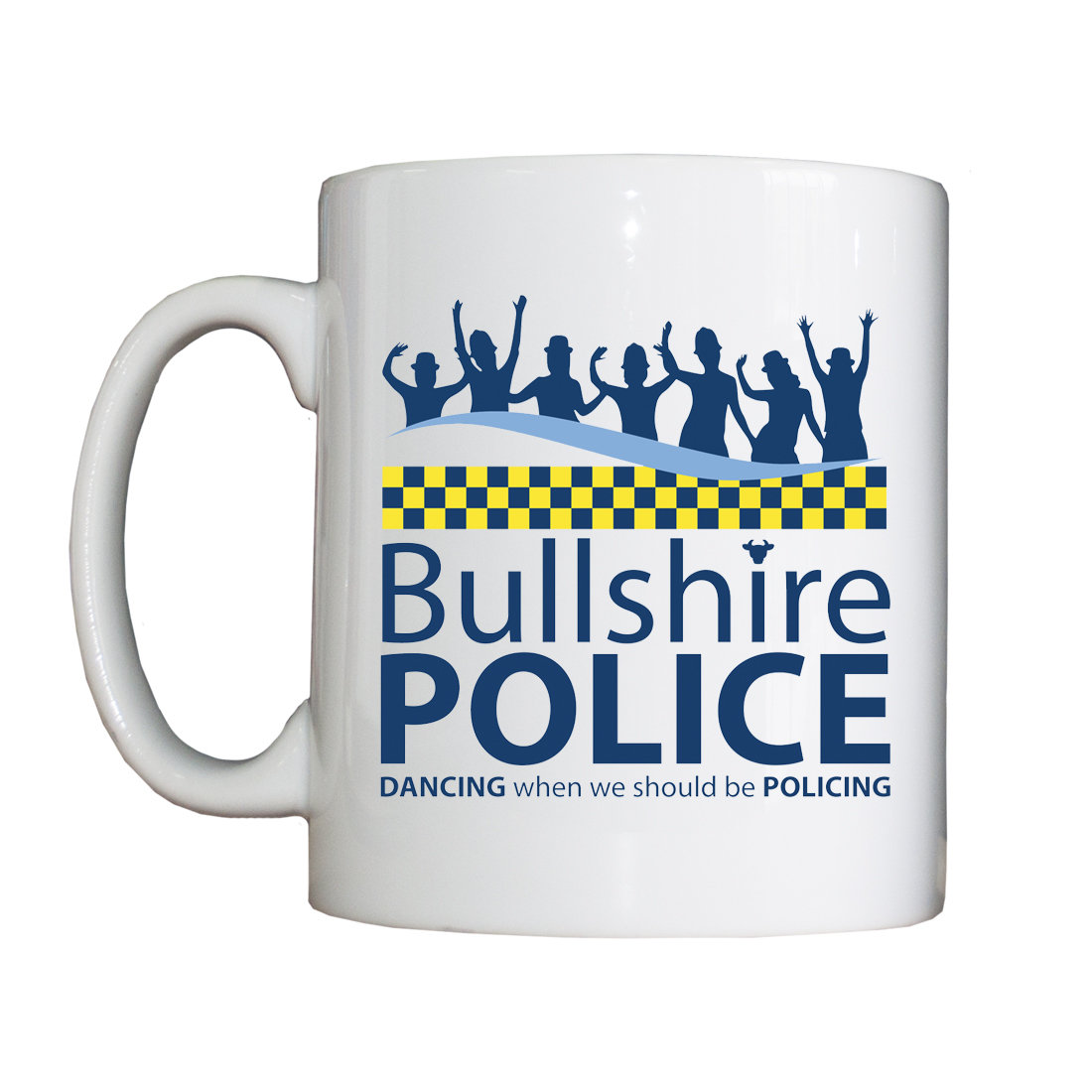 Personalised 'Dancing Bullshire' Mug