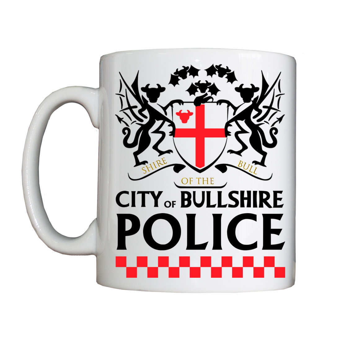 Personalised 'City of Bullshire' Mug