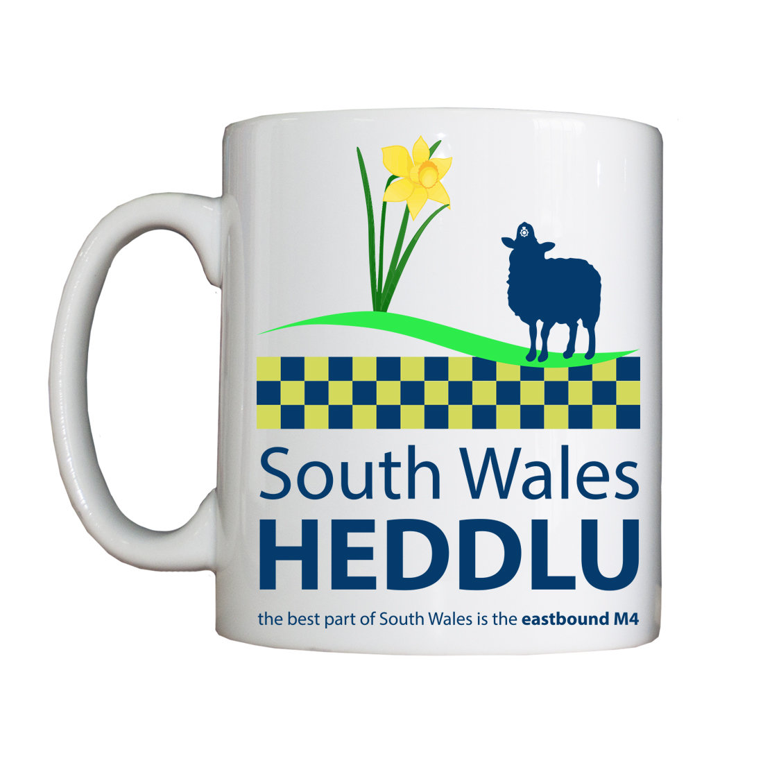 Personalised 'South Wales Heddlu' Mug