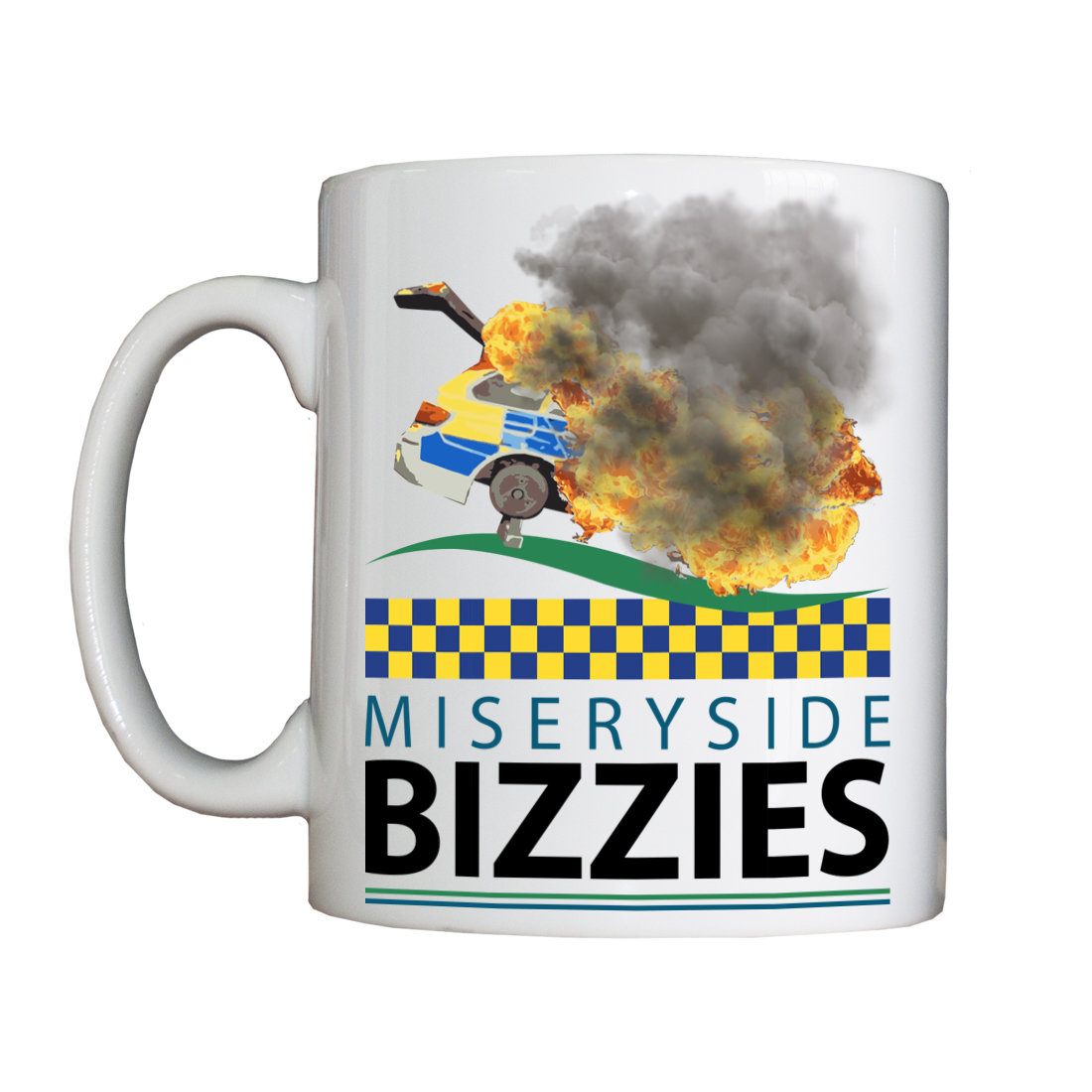 Personalised 'Miseryside Bizzies' Drinking Vessel
