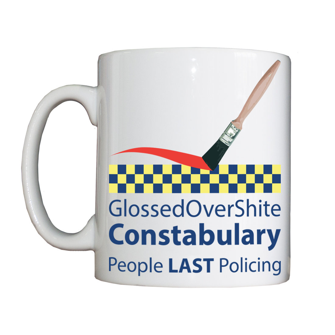 Personalised 'GlossedOverShite' Mug