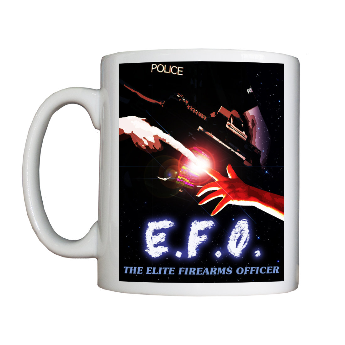 Personalised 'EFO: The Elite Firearms Officer' Drinking Vessel