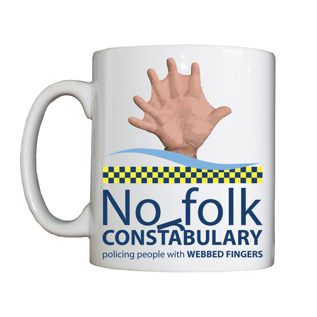 Personalised 'No Folk' Mug
