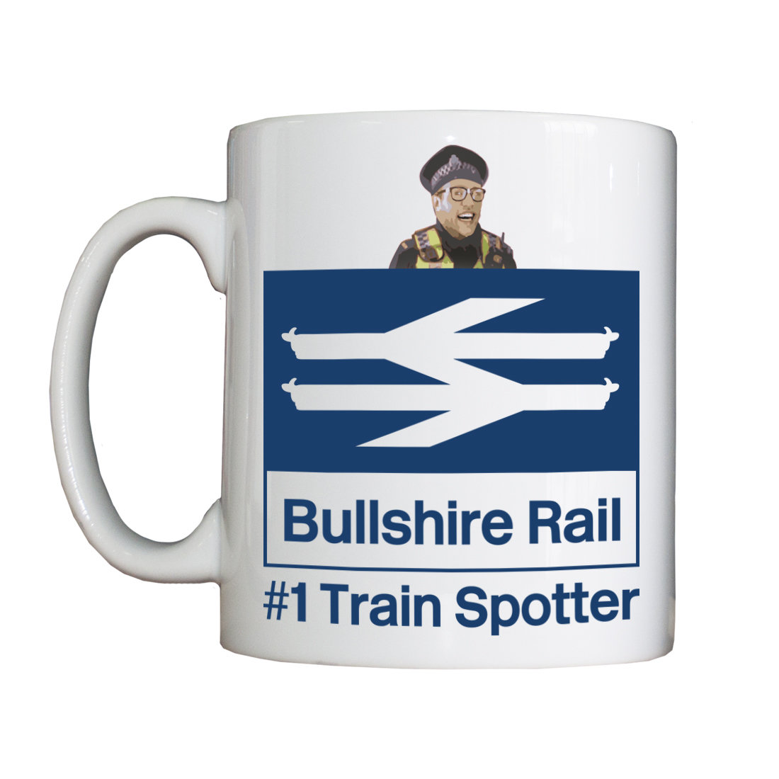 Personalised 'Bullshire Rail' Drinking Vessel
