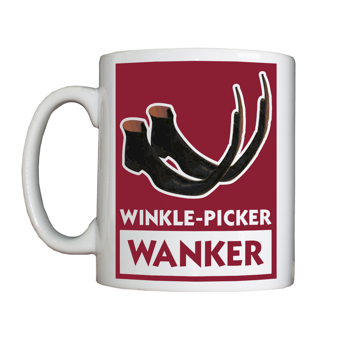 Personalised 'Winkle-Picker Wanker' Vessel