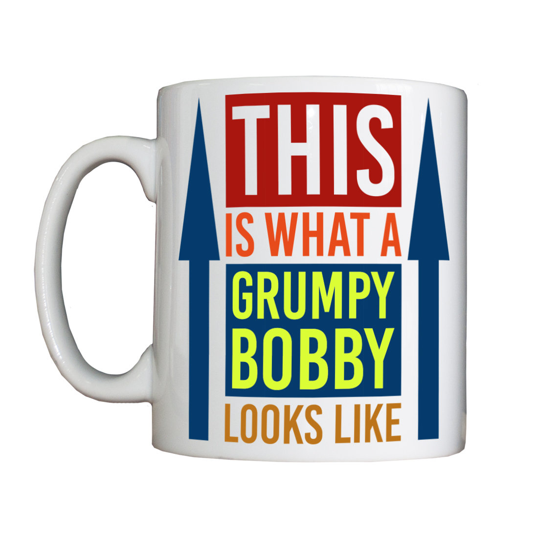 Personalised 'Grumpy Bobby' Drinking Vessel