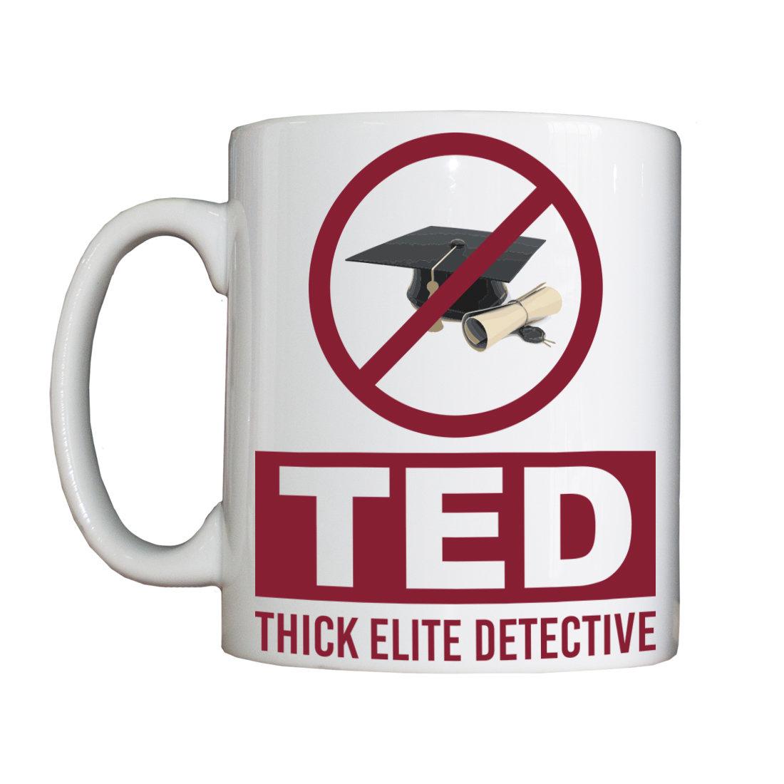 Personalised 'Thick Elite Detective' Vessel