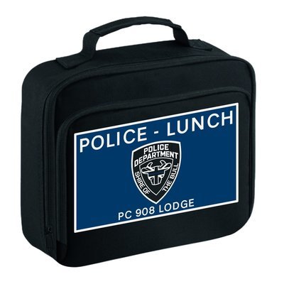 Personalised 'POLICE - LUNCH' Lunch Bag