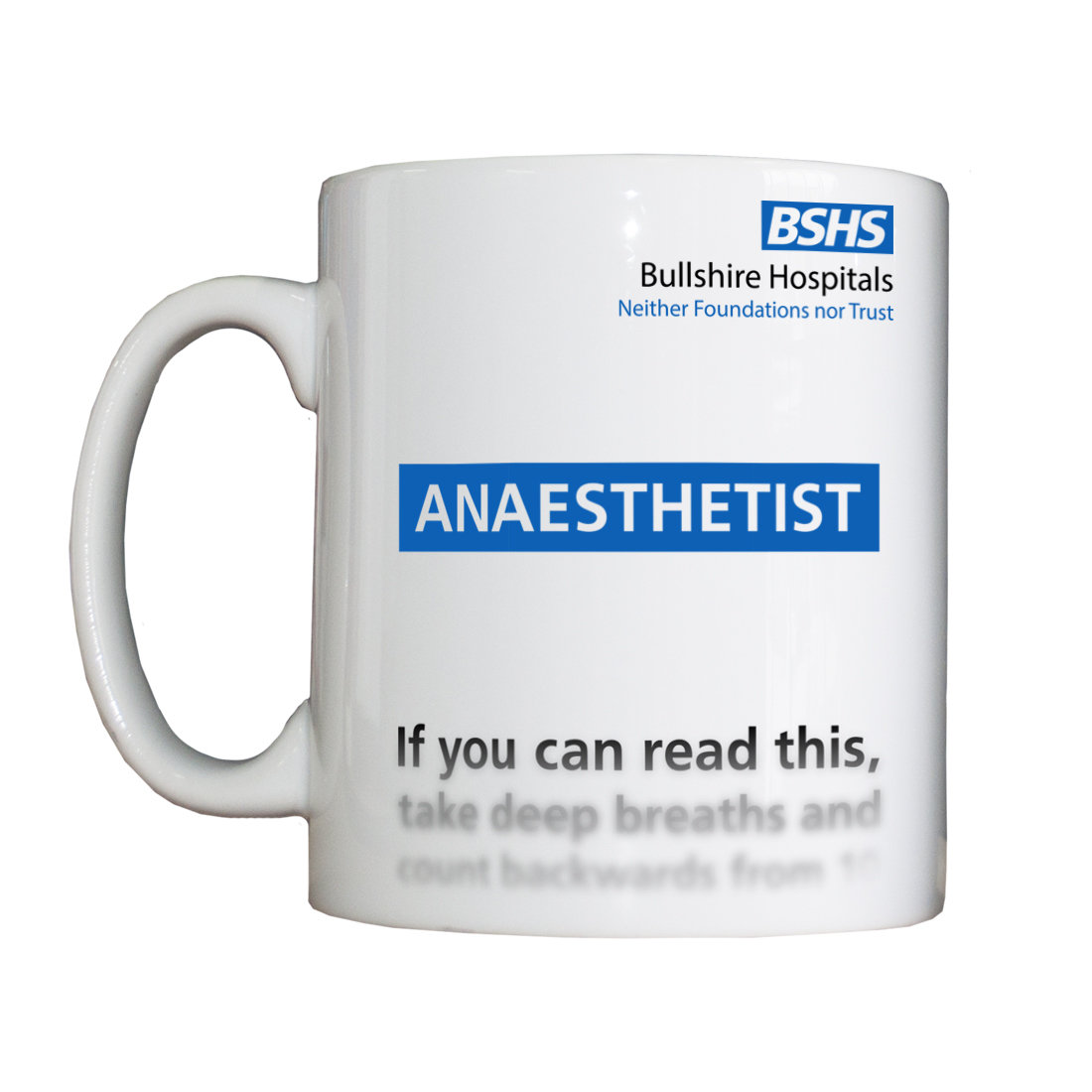 Personalised 'Anaesthetist' Drinking Vessel