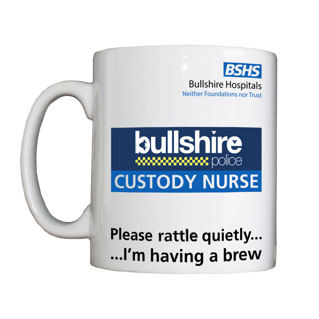 Personalised 'Custody Nurse' Drinking Vessel