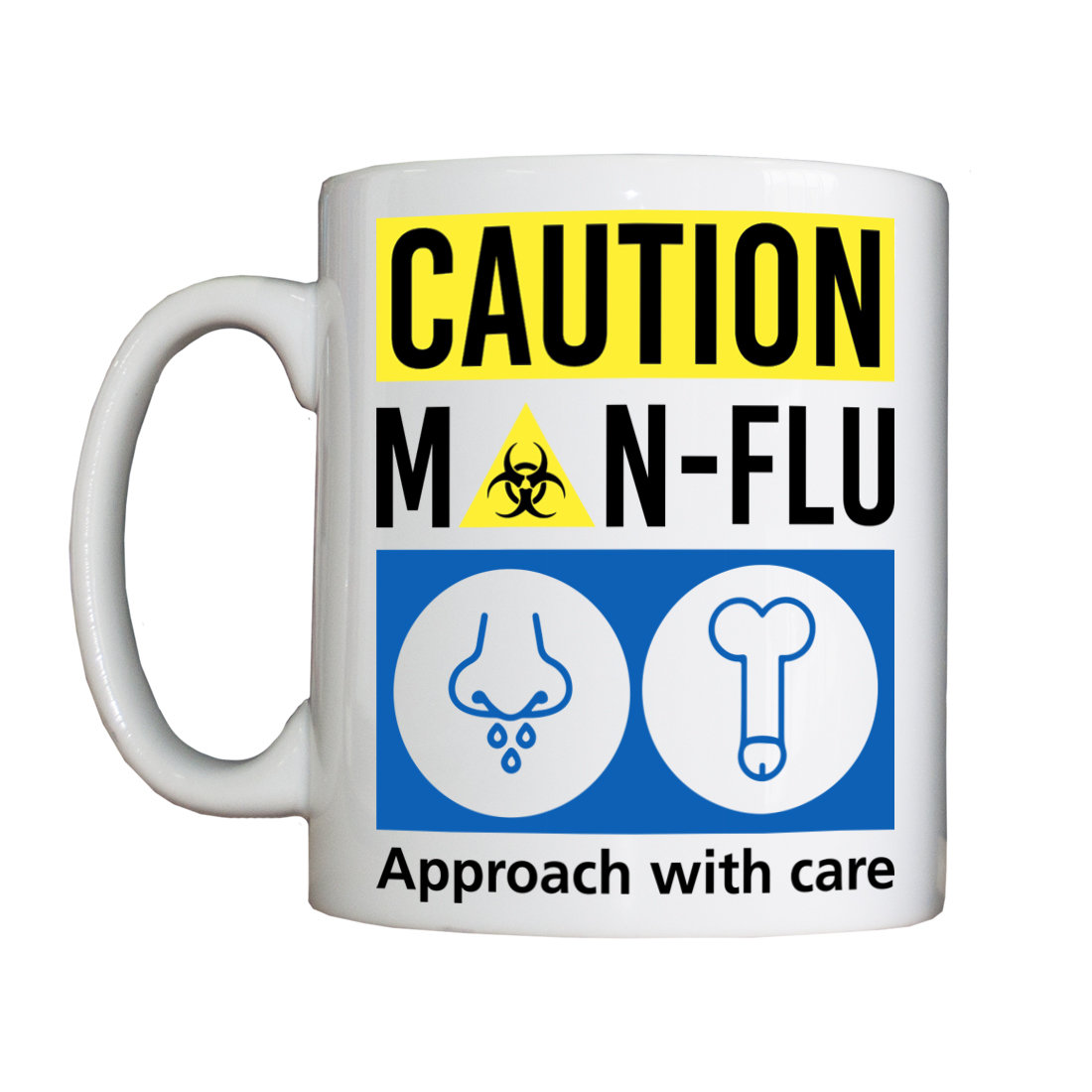 Personalised 'Man-Flu' Drinking Vessel