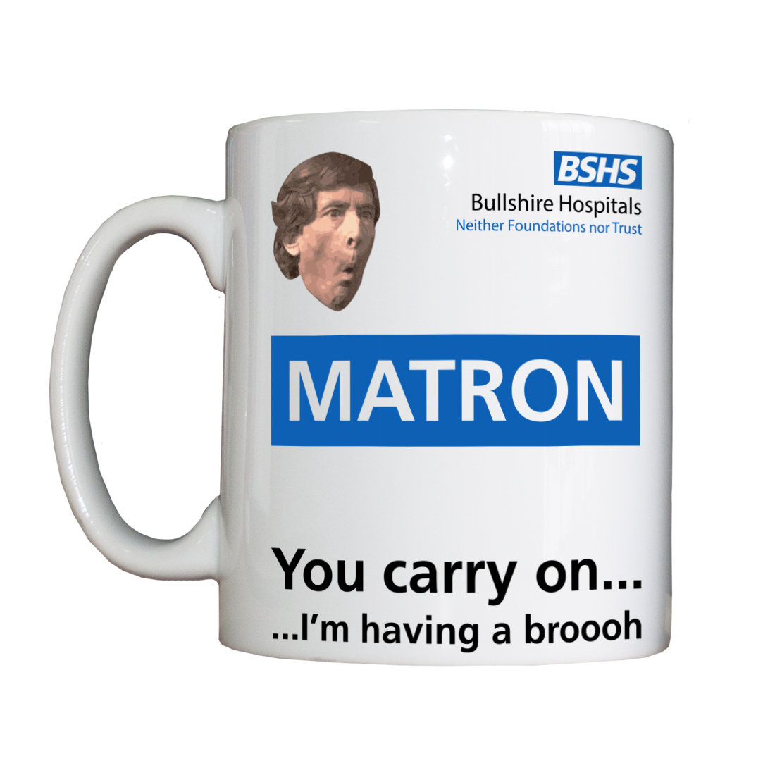 Personalised 'Matron' Drinking Vessel