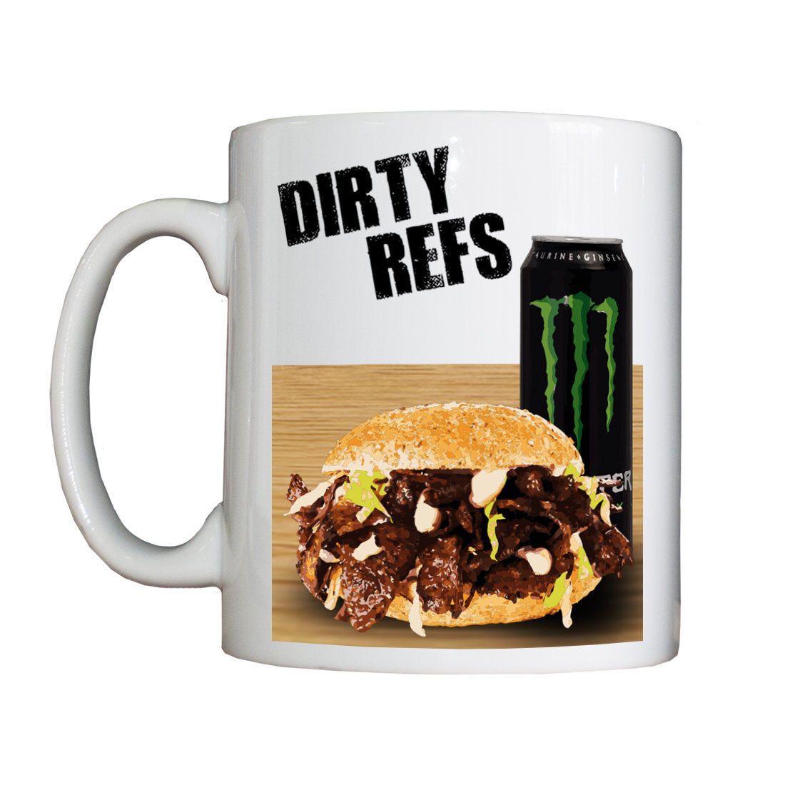 Personalised 'Dirty Refs' Drinking Vessel