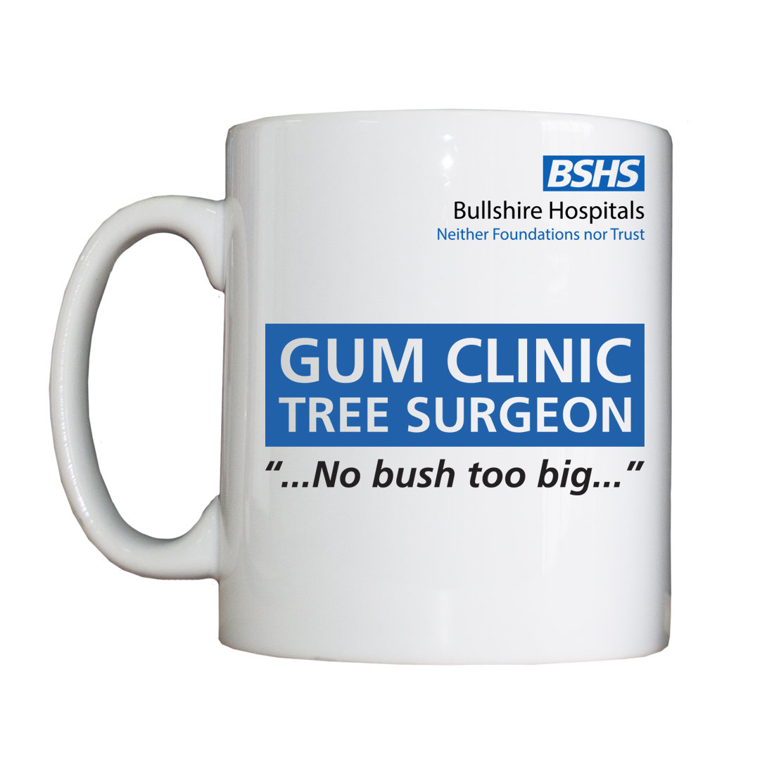Personalised 'GUM Clinic Tree Surgeon' Drinking Vessel
