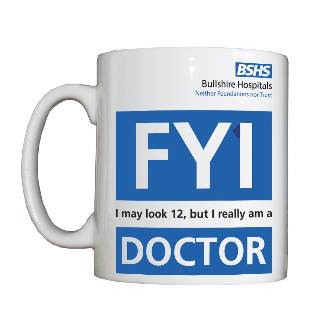 Personalised 'FY1 Doctor' Drinking Vessel