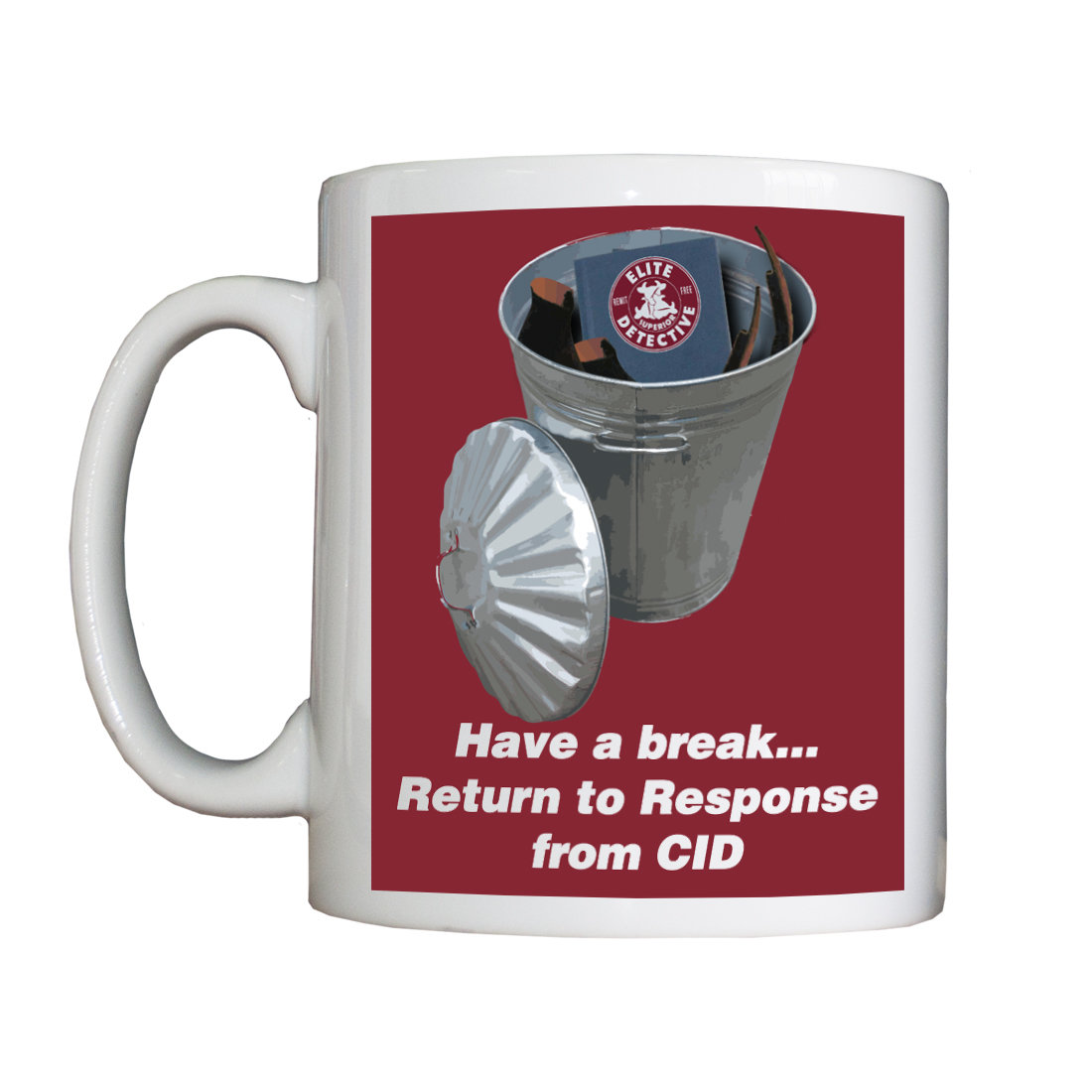Personalised 'Return to Response from CID' Drinking Vessel