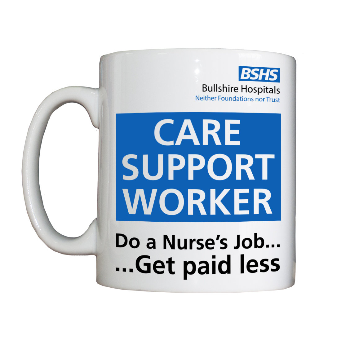 Personalised 'Care Support Worker' Drinking Vessel