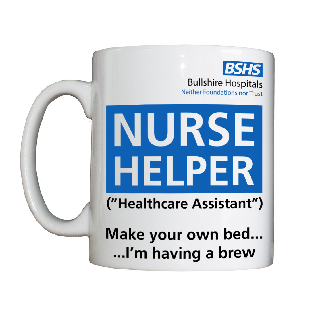 Personalised 'Nurse Helper' Drinking Vessel