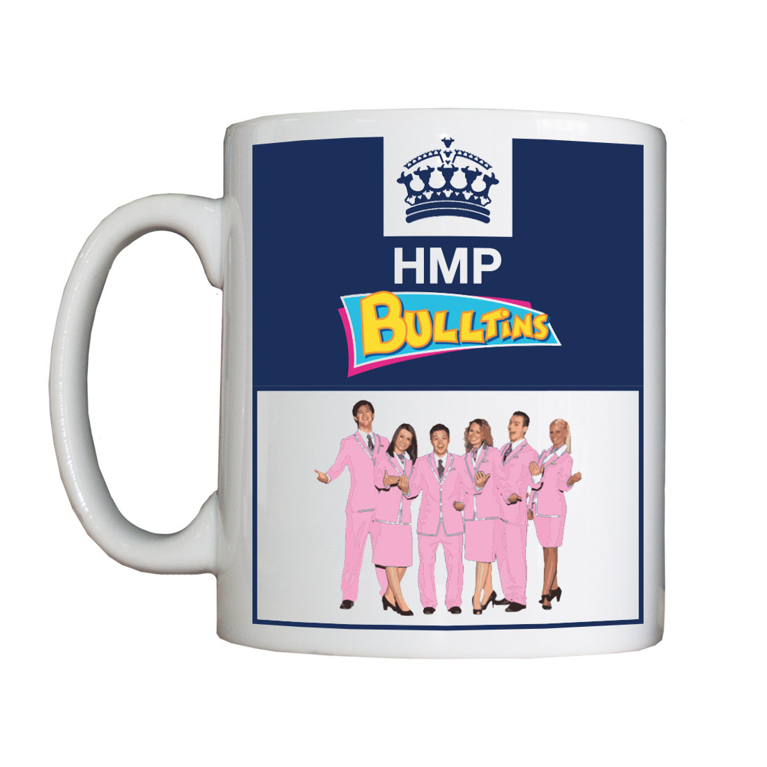 Personalised 'HMP Bulltins' Drinking Vessel (Mug)