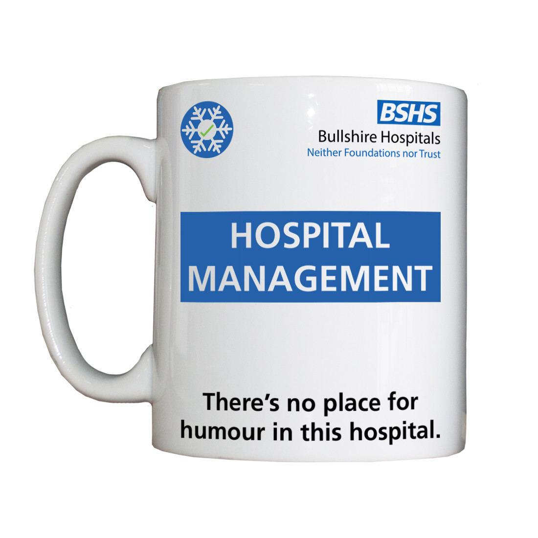 Personalised 'Hospital Management' Drinking Vessel