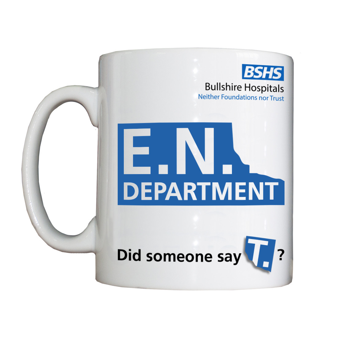 Personalised 'ENT Department' Drinking Vessel