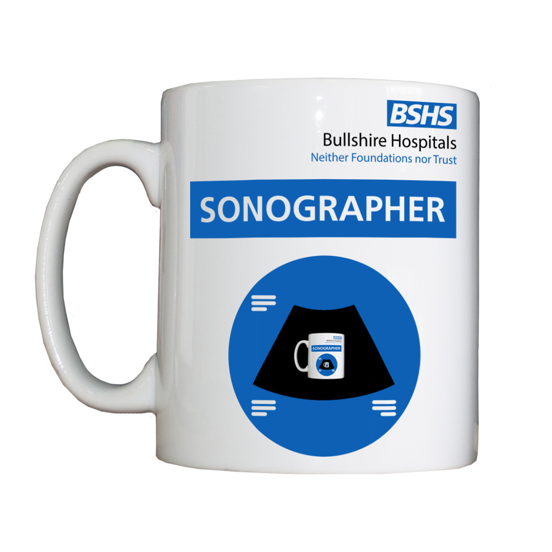 Personalised 'Sonographer' Drinking Vessel