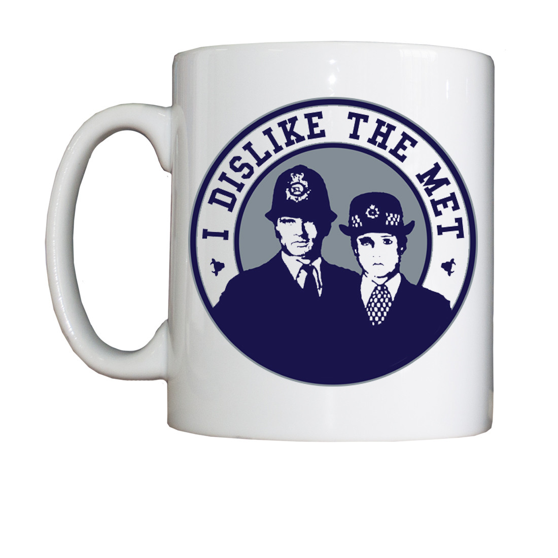 Personalised 'I Dislike The Met' Drinking Vessel (Mug)