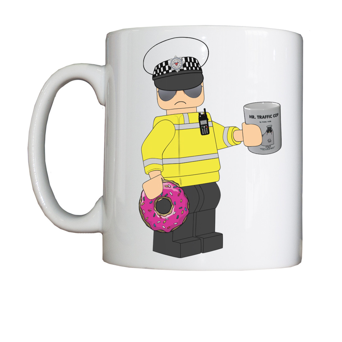 Personalised 'Traffic Cop' Drinking Vessel (Mug)